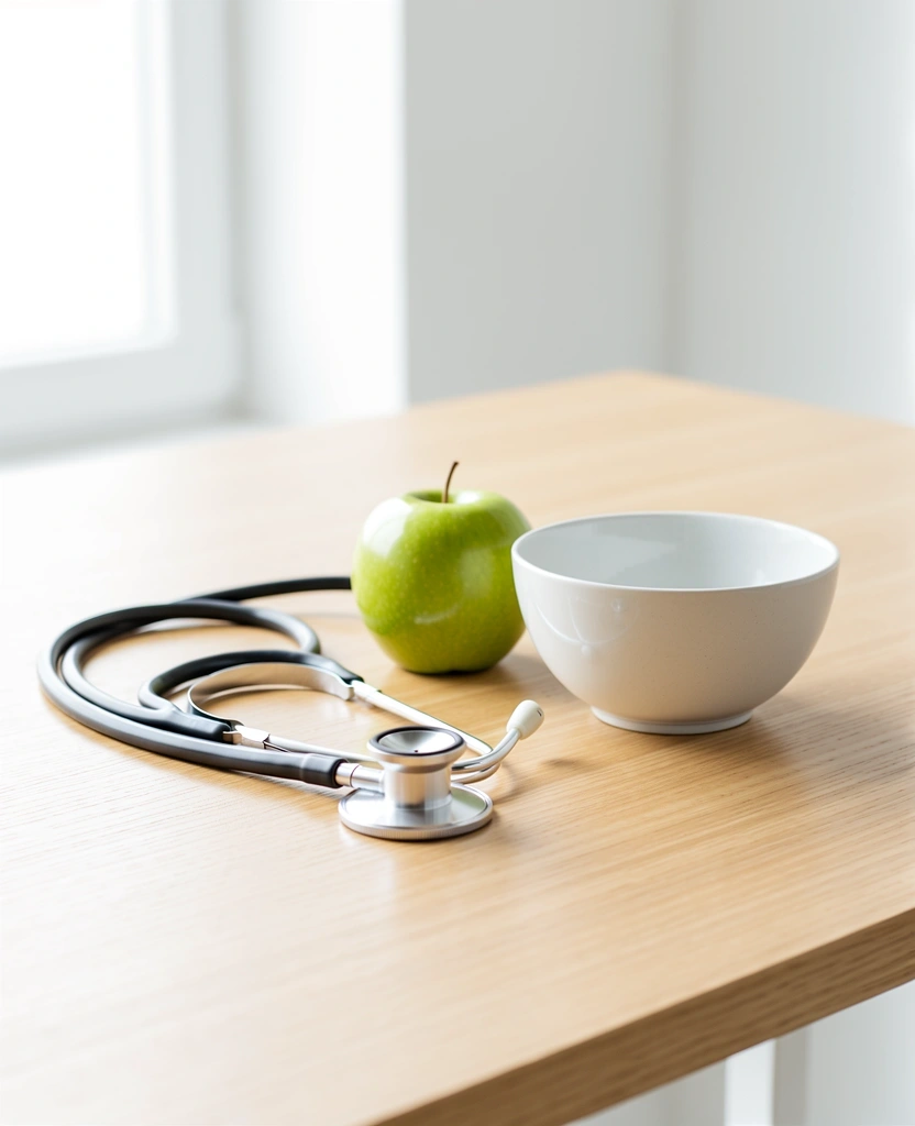 Professional nutrition workspace